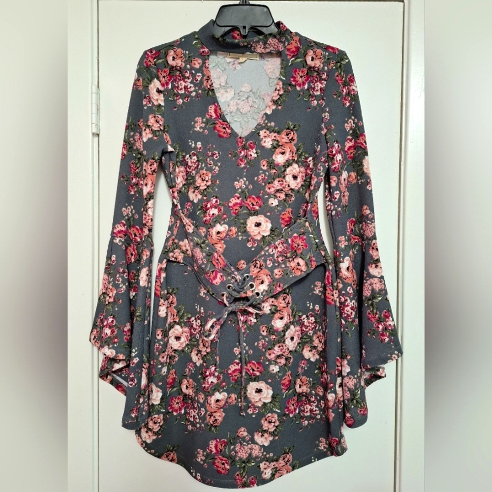 No comment NY•LA floral dress